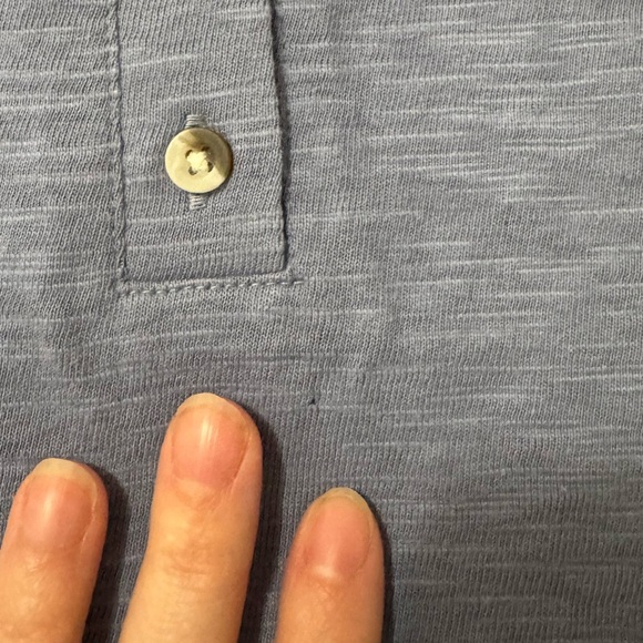 Nine West Blue Tee and Three Dots Shirt Bundle - Picture 6 of 6